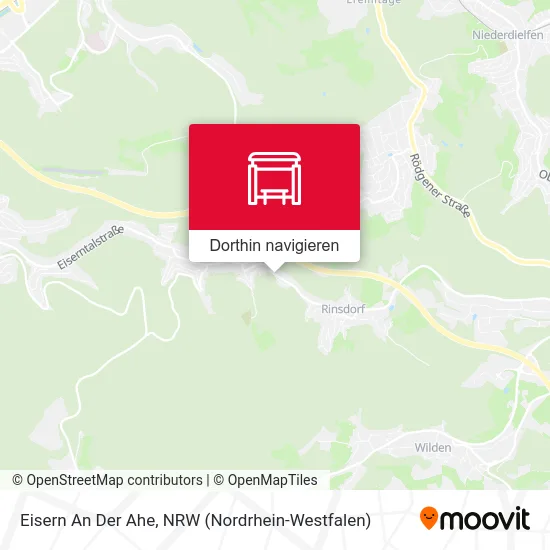 Eisern An Der Ahe Karte