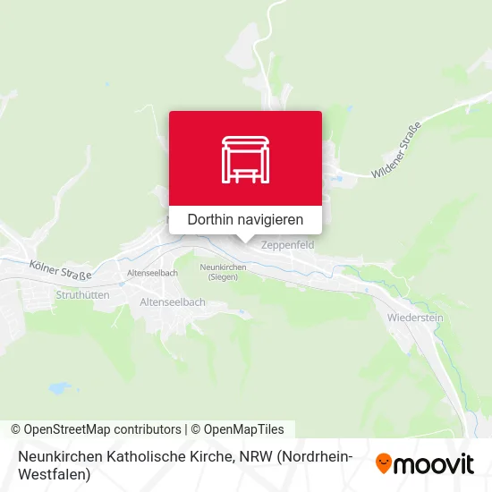 Neunkirchen Katholische Kirche Karte