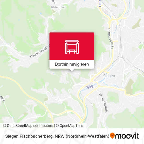 Siegen Fischbacherberg Karte