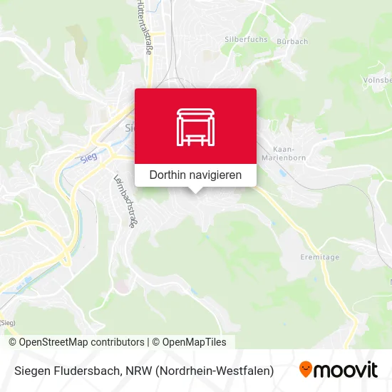 Siegen Fludersbach Karte