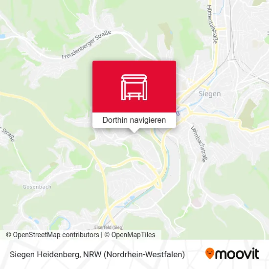 Siegen Heidenberg Karte