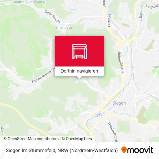 Siegen Im Stummefeld Karte
