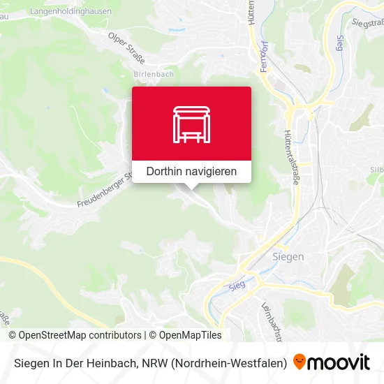 Siegen In Der Heinbach Karte