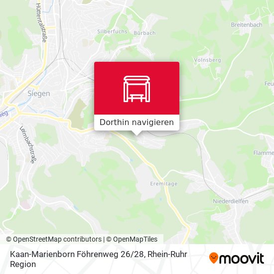 Kaan-Marienborn Föhrenweg 26 / 28 Karte