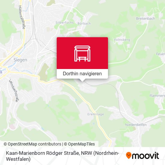Kaan-Marienborn Rödger Straße Karte