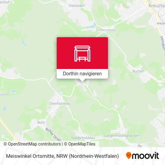 Meiswinkel Ortsmitte Karte