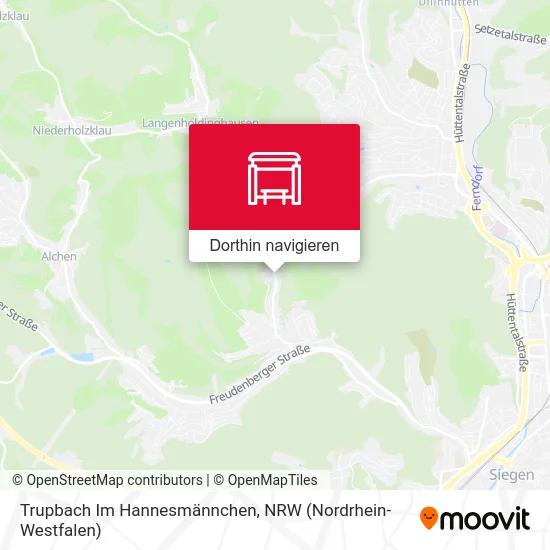 Trupbach Im Hannesmännchen Karte
