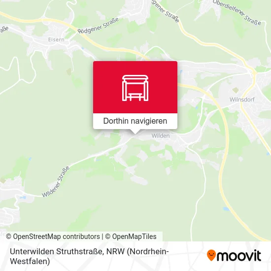 Unterwilden Struthstraße Karte