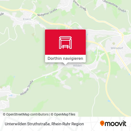 Unterwilden Struthstraße Karte
