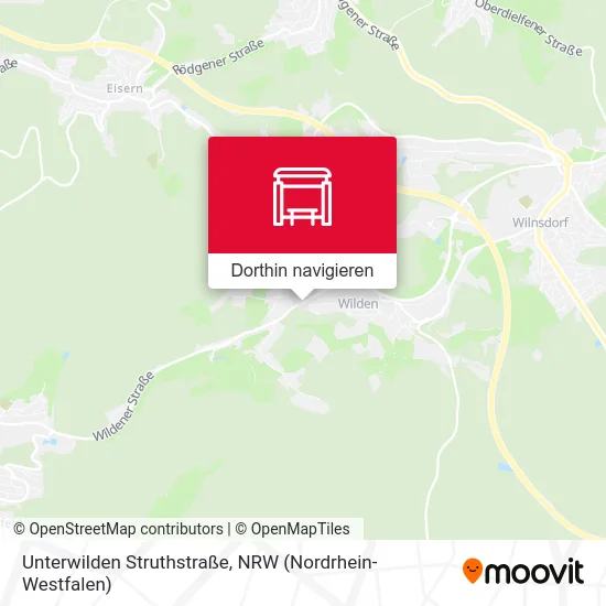 Unterwilden Struthstraße Karte