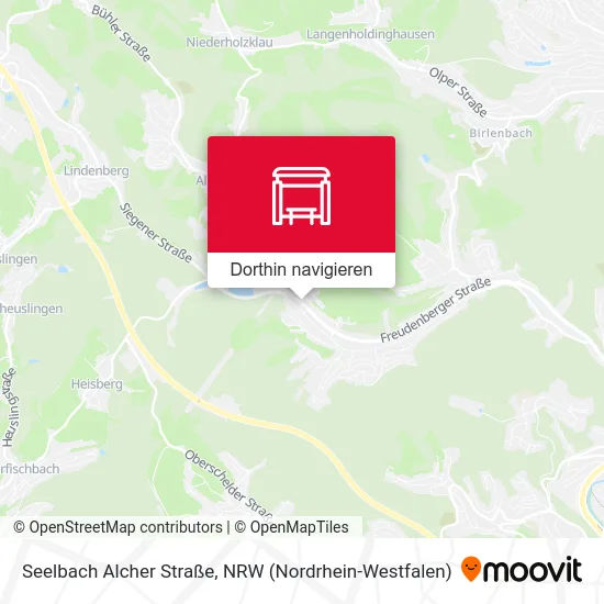 Seelbach Alcher Straße Karte