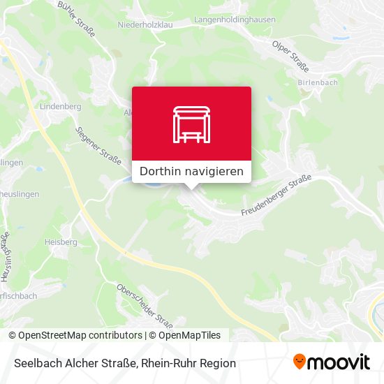 Seelbach Alcher Straße Karte