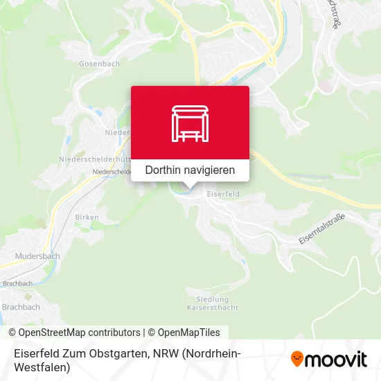 Eiserfeld Zum Obstgarten Karte