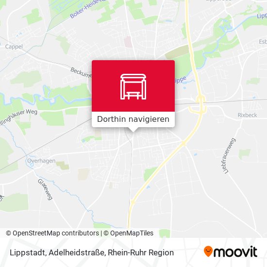 Lippstadt, Adelheidstraße Karte