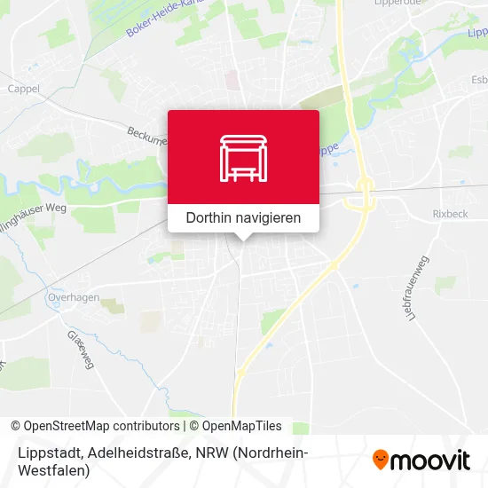 Lippstadt, Adelheidstraße Karte