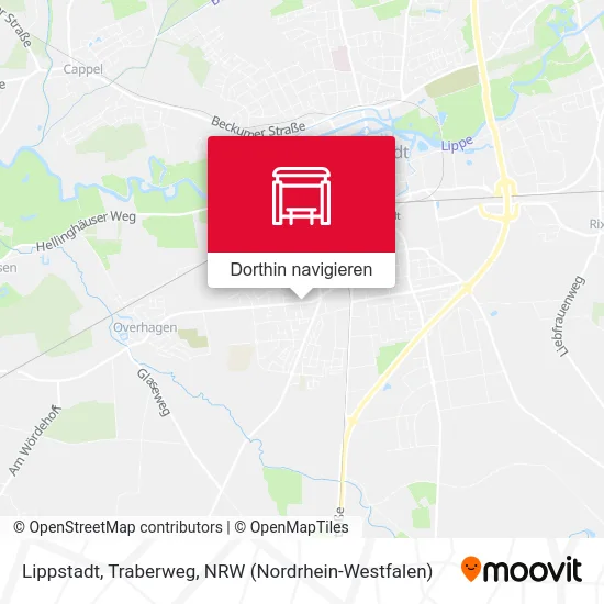 Lippstadt, Traberweg Karte