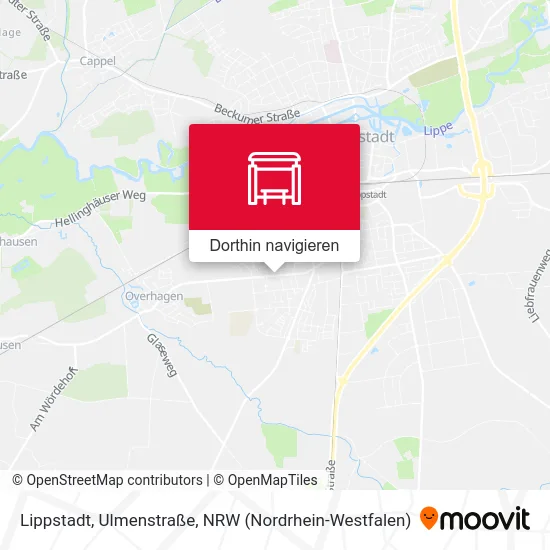 Lippstadt, Ulmenstraße Karte