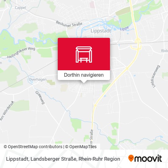 Lippstadt, Landsberger Straße Karte