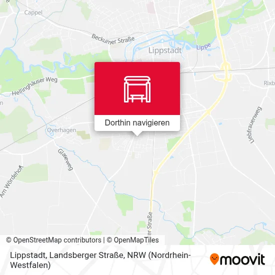 Lippstadt, Landsberger Straße Karte