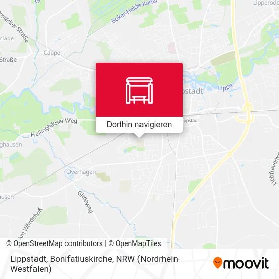 Lippstadt, Bonifatiuskirche Karte
