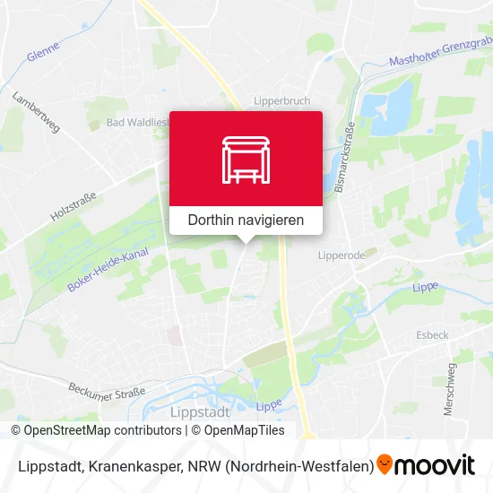 Lippstadt, Kranenkasper Karte