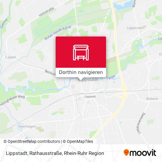 Lippstadt, Rathausstraße Karte