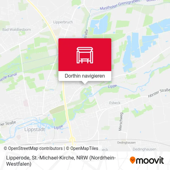 Lipperode, St.-Michael-Kirche Karte