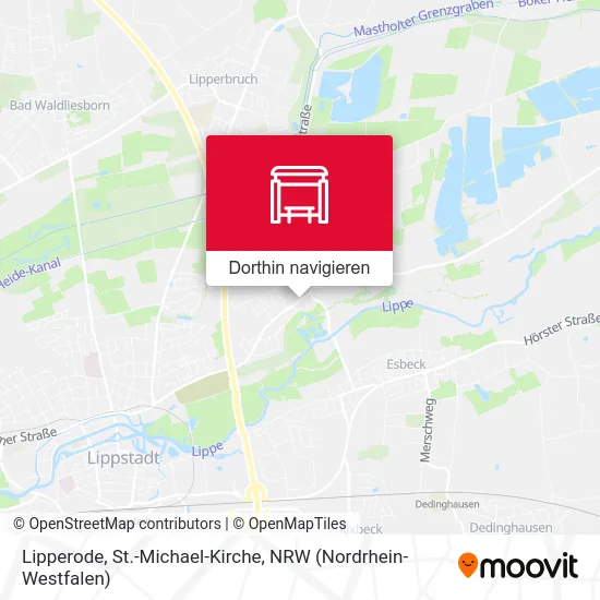 Lipperode, St.-Michael-Kirche Karte