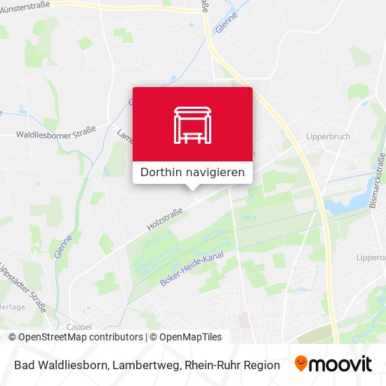 Bad Waldliesborn, Lambertweg Karte