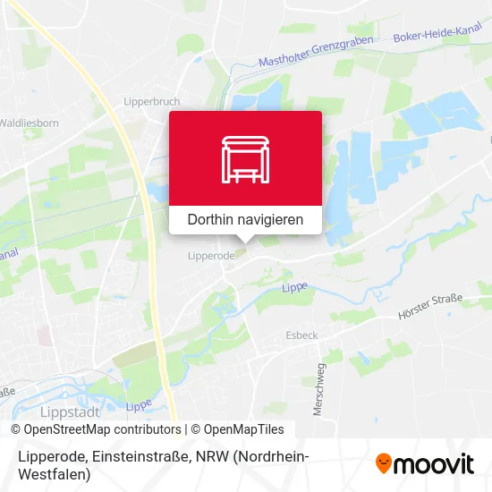 Lipperode, Einsteinstraße Karte