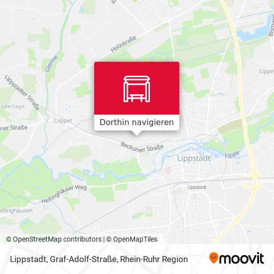 Lippstadt, Graf-Adolf-Straße Karte