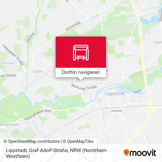 Lippstadt, Graf-Adolf-Straße Karte