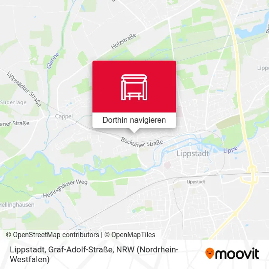 Lippstadt, Graf-Adolf-Straße Karte