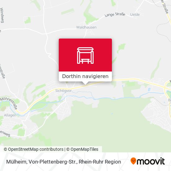 Mülheim, Von-Plettenberg-Str. Karte