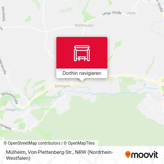 Mülheim, Von-Plettenberg-Str. Karte