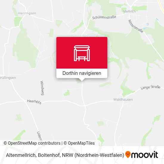 Altenmellrich, Boltenhof Karte