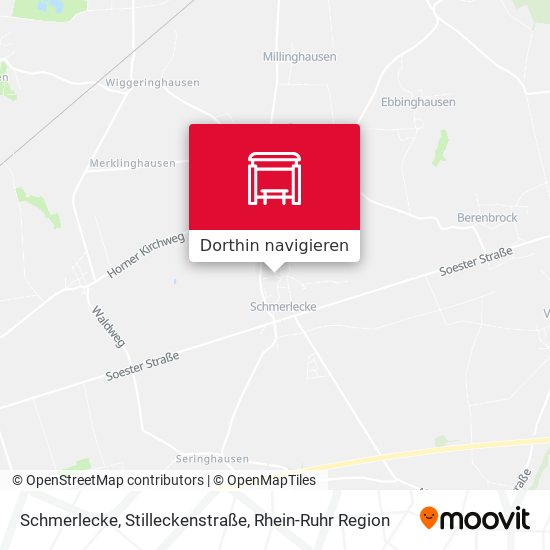 Schmerlecke, Stilleckenstraße Karte