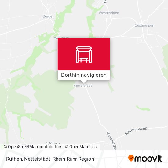 Rüthen, Nettelstädt Karte