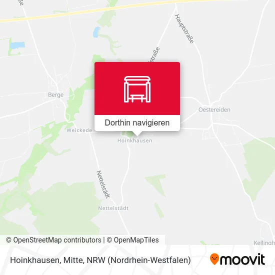 Hoinkhausen, Mitte Karte