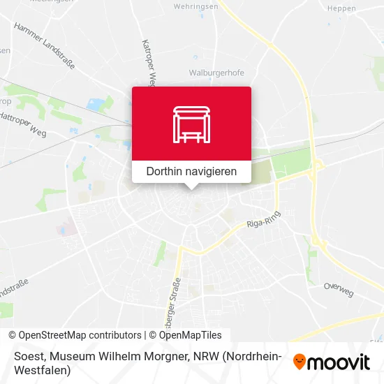 Soest, Museum Wilhelm Morgner Karte