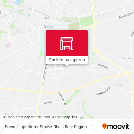 Soest, Lippstädter Straße Karte