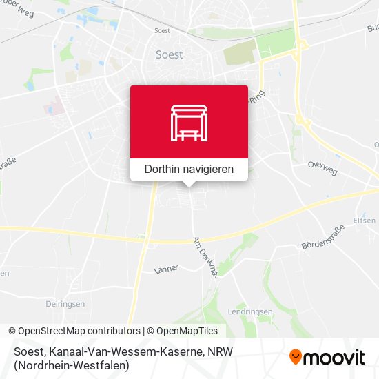 Soest, Kanaal-Van-Wessem-Kaserne Karte