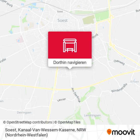 Soest, Kanaal-Van-Wessem-Kaserne Karte
