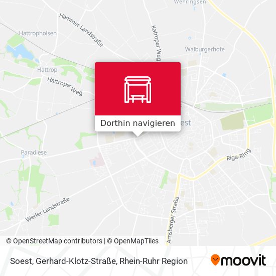 Soest, Gerhard-Klotz-Straße Karte