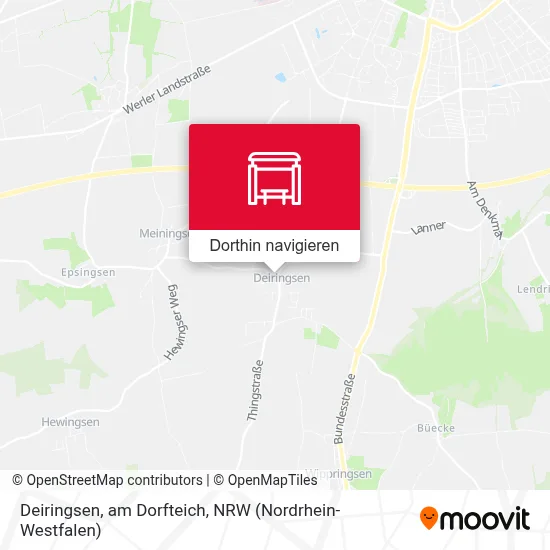 Deiringsen, am Dorfteich Karte