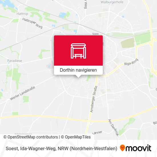 Soest, Ida-Wagner-Weg Karte