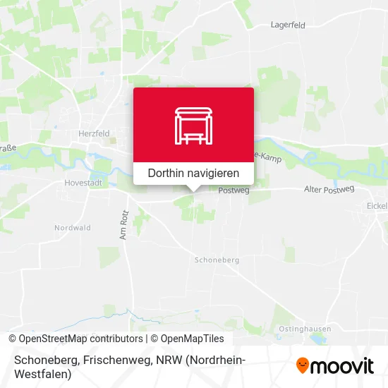 Schoneberg, Frischenweg Karte