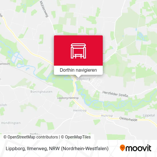 Lippborg, Ilmerweg Karte