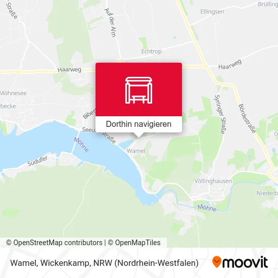 Wamel, Wickenkamp Karte