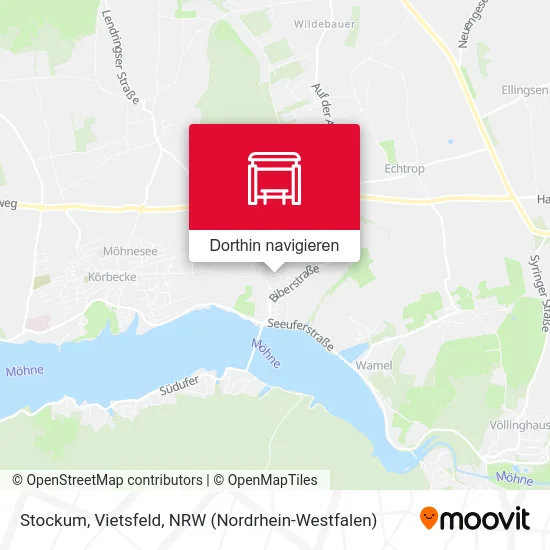 Stockum, Vietsfeld Karte